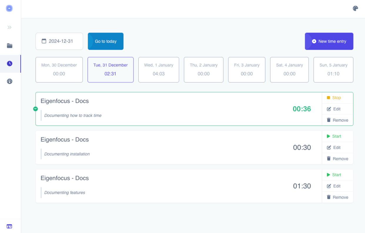 Time & Focus Enhancement