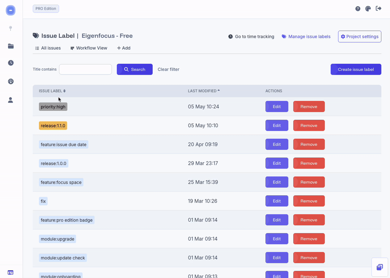 Colored Labels Preview