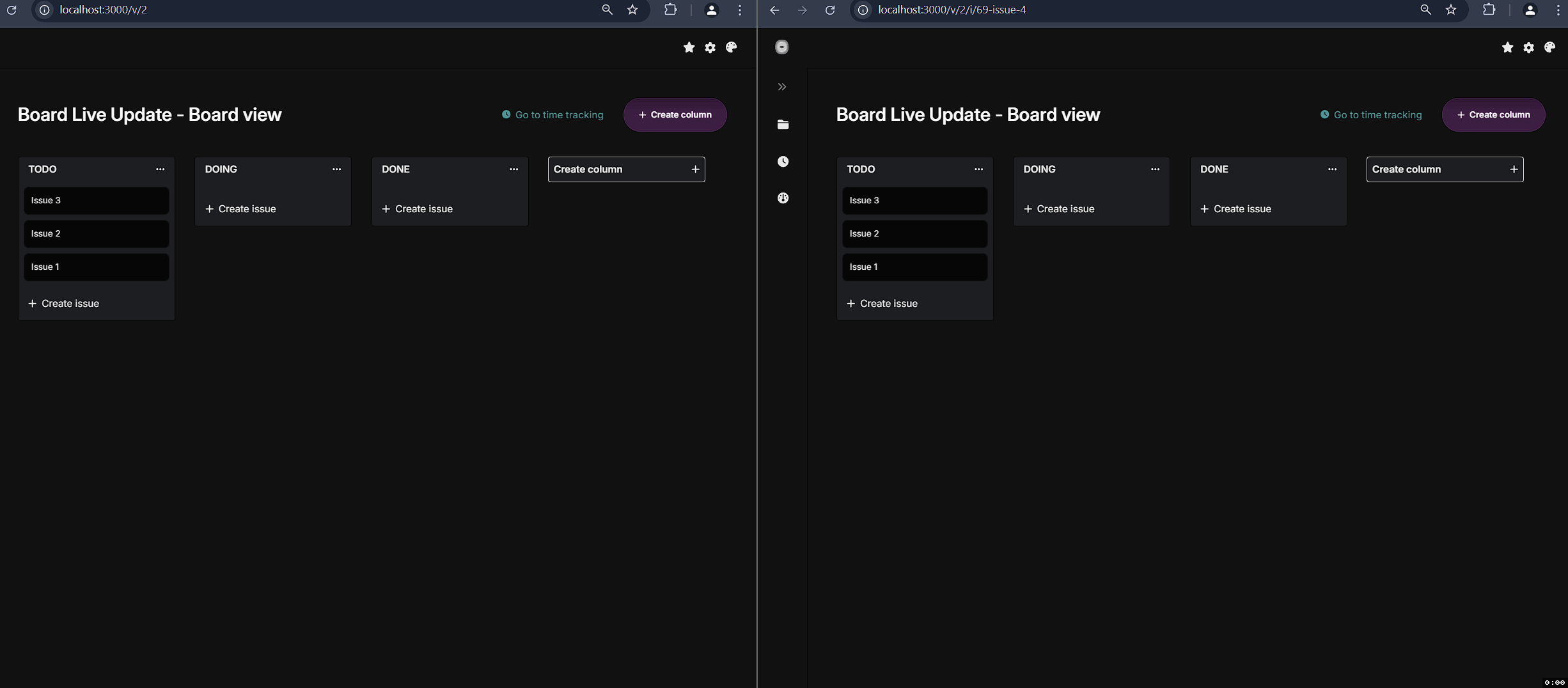 Eigenfocus Board Live Updades